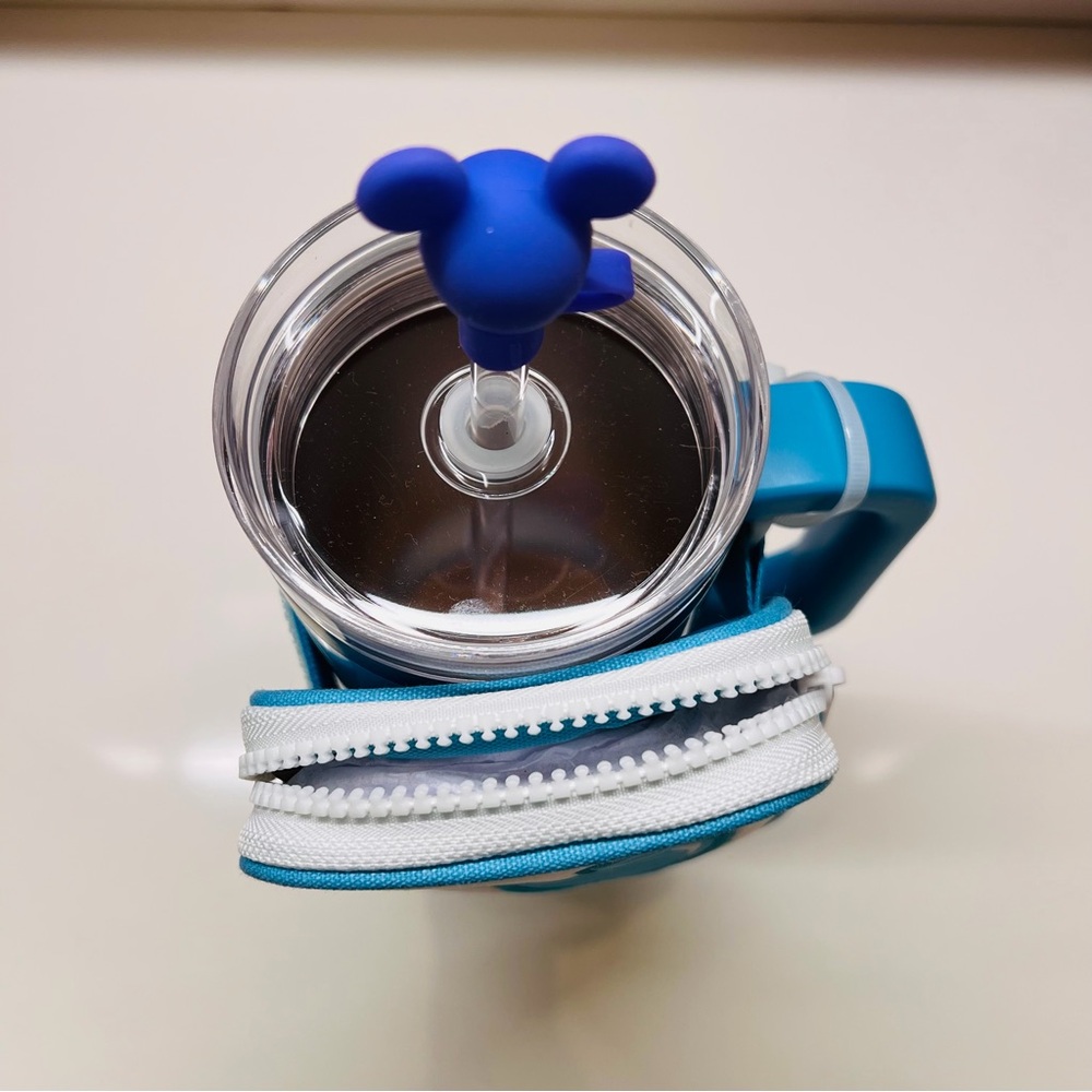 NEW Disney Mickey Balloons 30oz Insulated Stainless Steel Tumbler & Zip Case 🎈🎈🎈 - Picture 7 of 15